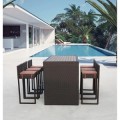 Барный комплект мебели T390AD/Y390A-W63_6Pcs Brown купить