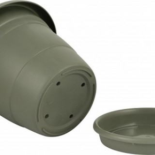 Горшок Афина 35*30 см V-15 л. северный мох с поддоном Горшок Афина 35*30 см V-15 л. северный мох с поддоном