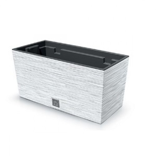 Цветник FURU CASE 58*18*19,5 см белый с вкладышем купить
