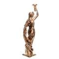 Скульптура для сада Девушка с павлином F08463 Н-144 см.