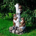 Садовый фонтан Три Медведя U08257 Н-115 см. стеклопластик