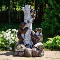 Садовый фонтан Три Медведя U08257 Н-115 см. стеклопластик